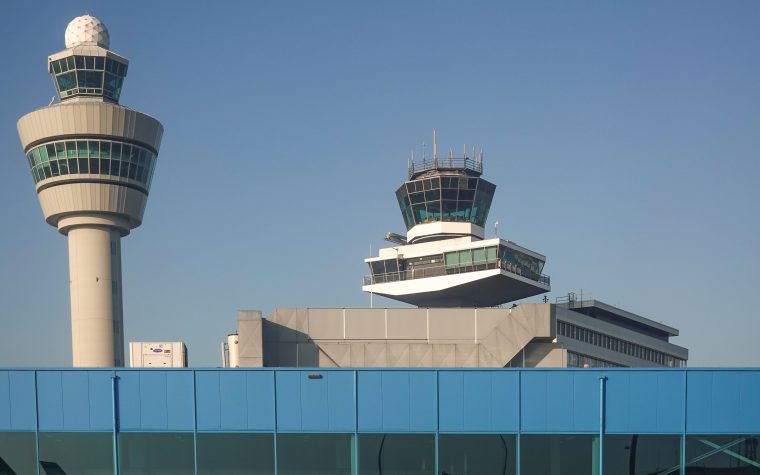 Tours de contrôle aérien à Amsterdam Schiphol